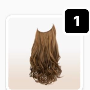 Halo Luxurious Brown Hair Extension